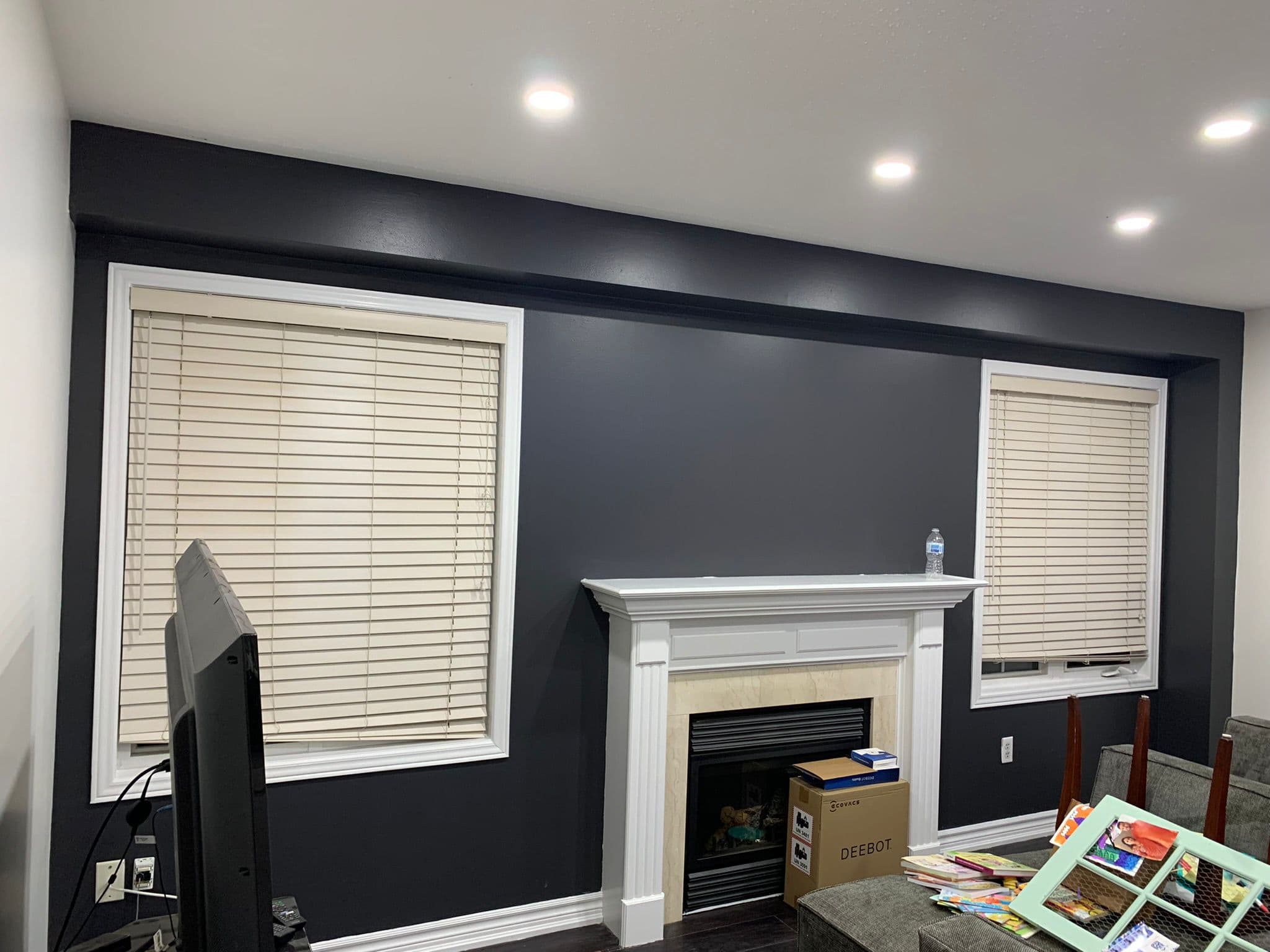 Renovated living room